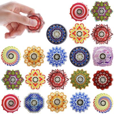 30 Pcs Mini Fidget Spinners for Party Favors, Fidget Toys Bulk for Classroom Prizes, Easter Basket Stuffers, Kids Adults Stress Relief Sensory Toys Christmas Valentine Gifts