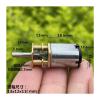 030 13mm Gear electronic starter Full Metal Gearbox Reducer DC 3V 6V 9V 12V 280RPM Sow Speed Large Torque DIY Toy Robot Smart Car DWBPGVUN view 2