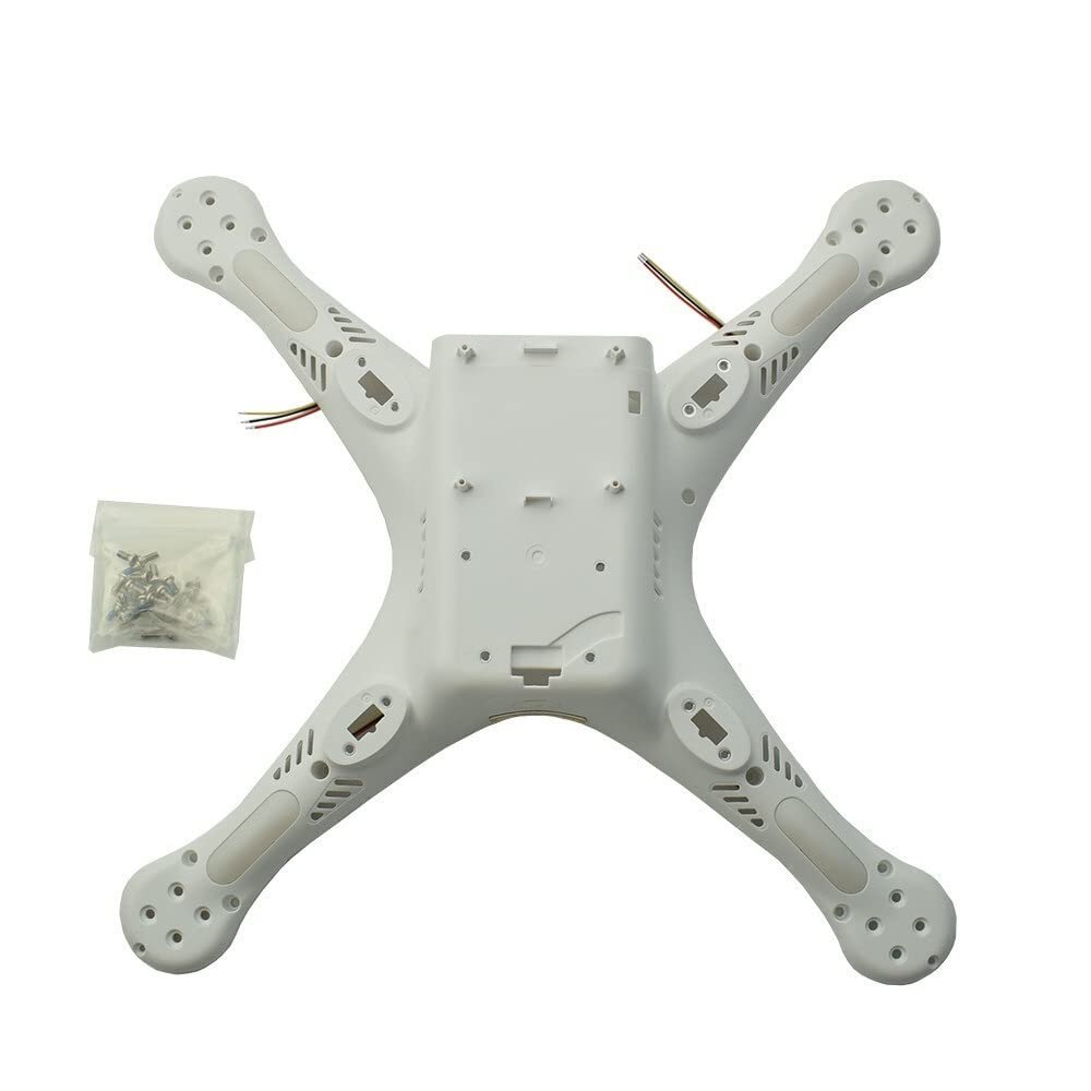SMQMGDM Drones Parts Phantom 3 SE Body Bottom Shell with Screw Kits and for DJI Phontom 3 SE Repair Parts