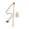 FOYTOKI 1 Set Wooden Spinning Top Long-Lasting Gyro Toy with String for Outdoor Fitness and Exercise Chinese Traditional Toy Wood Carved Spinning Top view 1