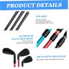 XJKLBYQ Telescopic Kids Golf Club, Plastic Golf Clubs Stretchable Clubs with Aluminium Alloy Pole & TPE Handle Portable Non-Slip Training Equipment for Golfing view 4