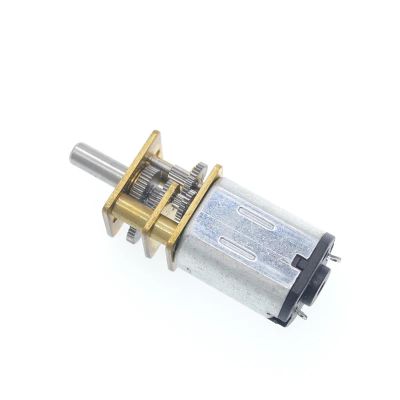 12GA-N20 Miniature DC Metal Gear Motor 3V to 12V Low RPM High Torque Micro Motor for 4WD Cars Electric Screwdriver Door Lock DIY Projects with 3MM Spindle 10MM Length Optional Speeds 30RPM to 1000RPM