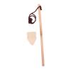 HONMEET 1 Set Wooden Gyro Toy Traditional Chinese Spinning Top with String for Fitness and Fun Retro Play Toy Wood Rotary Top view 1