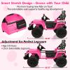 24V Ride On Car with Remote Control, 2 Seater Electric Toys for Big Kids w/20 Wide Seat, 4WD Power Truck Wheels, 4200W Motors, Storage, Soft Start, Vehicles for Girls, Pink view 4