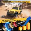 VoleRusher RC [4WD Edition 1/36 Scale Mini RC Crawler Car, Toys for Age 8-14 Old Birthday Gifts, Micro RC Truck 44 Small Cars with Off Road Full Proportional RTR 2.4GHz Remote - Yellow view 4