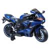 12V Electric Motorcycle for Kids, Kids' Electric Dirt Bike with Training Wheels, Motorcycle for 3-8 Year Olds,Bikes for with LED Lights, Up to 9 MPH view 1