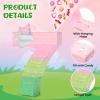 Arrowbash Number 7 Piata Pink and Green Birthday Decorations Witch Themed Party Favor with Stick Blindfold and Confetti, Your Birth Day Gift for Kids Girls Boys, 15.9 x 11 x 2.7' view 3