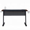Black and Red Gaming Desk with LED Light and USB Port view 4