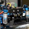 2Pcs Carbon RC Car Front Rear Shock Tower for Tamiya TT-02RR TT-02D TT02 TT-02R Hop Up RC Car Upgrade Parts view 2