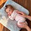 Zero Pam 20 Inch Realistic Reborn Baby Dolls Girl with Hair, Lifelike Newborn Baby Doll with Soft Cloth Body Real Awake Reborn Toddler Dolls that Look Real for Kids view 2