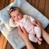 Zero Pam 20 Inch Realistic Reborn Baby Dolls Girl with Hair, Lifelike Newborn Baby Doll with Soft Cloth Body Real Awake Reborn Toddler Dolls that Look Real for Kids view 3