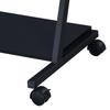 Black Gaming Desk with Keyboard Tray view 3