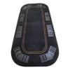 63" Folding Poker Tabletop for Table Games BlackBlack Felt with Carrying Bag view 2
