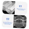 Toddmomy Game Chip Storage Box Poker Chip Holder Large Capacity Slots and Cards Multi-use Case for Gaming view 4