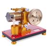 Domiuie Stirling Engine Model Kit That Runs, Suction Fire Type Professional Edition Pure Copper Air Cylinder Heat Energy Engine Model, Physics Experiment Toy view 1