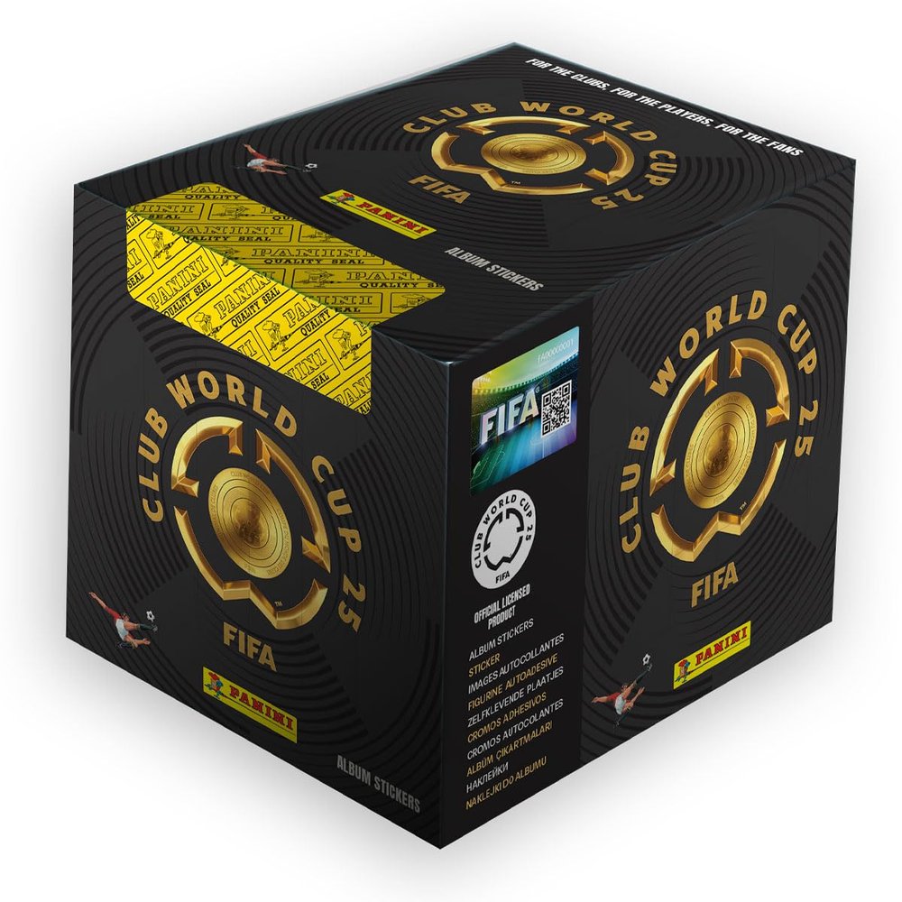 Panini FIFA Club World Cup 2025 Sticker Collection (Box of 50 Bags)