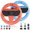 DUXICEPIN Controllers Wheels for Nintend0 Switch 2 Joyc0n, Racing Wheels for Mario Kart 8/9, Accurate Steering & Comfortable Grip, Steering Wheel Joyc0n Controller Accessory for Nintend0 Switch 2 view 1