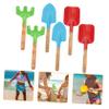 BESTonZON 2sets Boys and Girls Gardening Tools of Lightweight Shovel and Rake for Outdoor and Garden Supplies for Boy Girl Encourages Practical Skills and Interest Nature view 1