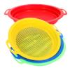 ORFOFE 4pcs Sand Strainer Lightweight Plastic Sand Sieve for Beach Play Backyard Activities Random Color view 1