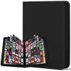 1000+ Pockets Trading Card Binder, 16 Pockets Zipper Binder Card Album, 32 Pack Double-sided Side Loading Non-Ring Card Binder, Card Holder Folders for MTG, TCG, Game Cards & Sports Cards, Black view 1