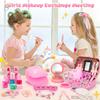 PERRYHOME Kids Makeup Kit for Girl, Non-Toxic Kids Nails Set for Girls with Nail Dryer, Unicorn Real Washable Cosmetic Set, 2026 New Princess Toys & Birthday Gifts for Girls for 3 4 5 6 7 8+ Year Old view 3