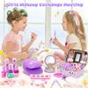 PERRYHOME Kids Makeup Kit for Girl, Kids Nails Polish Set for Girls, Unicorn Real Washable Cosmetic Set, Non-Toxic Makeup Toys, 2026 New Princess Toys & Birthday Gifts for Girls for 3-12 Years Old view 4
