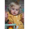 Anano 24 Inch Lifelike Reborn Baby Girl - Realistic Newborn Doll with Feeding Set, Soft Cloth Body & True-to-Life Skin - Best Interactive Toy for Toddlers 3+ view 1