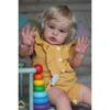 Anano 24 Inch Lifelike Reborn Baby Girl - Realistic Newborn Doll with Feeding Set, Soft Cloth Body & True-to-Life Skin - Best Interactive Toy for Toddlers 3+ view 3