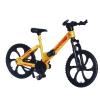SUNGDOGIN Finger Bike Model Alloy Slash Folding Bicycle Suitable for Desktop Decoration Ornaments (Yellow) view 1