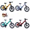 SUNGDOGIN Finger Bike Model Alloy Slash Folding Bicycle Suitable for Desktop Decoration Ornaments (Yellow) view 4