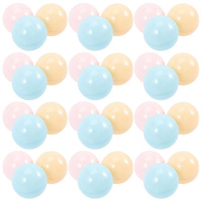 HEALSOPTHY 50pcs Creative Round Ocean Balls for Boys and Play Balls for Pits Pools and Tents Safe Pe for Boy Girl Fun and Decoration Random Color