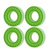 2.2 tire Inserts,4PCS 2.2" Tires Silicone Rubber Insert Foam Waterproof for 132-134mm (5.25" OD) 2.2" Tires (Green) view 1