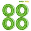 2.2 tire Inserts,4PCS 2.2" Tires Silicone Rubber Insert Foam Waterproof for 132-134mm (5.25" OD) 2.2" Tires (Green) view 3