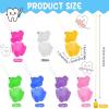 140-Piece Tooth Saver Necklaces, Little Box for Lost Teeth, Milk Teeth Storage Cases Tooth Fairy Bag, School Classroom Party Supply 7 Colors view 2