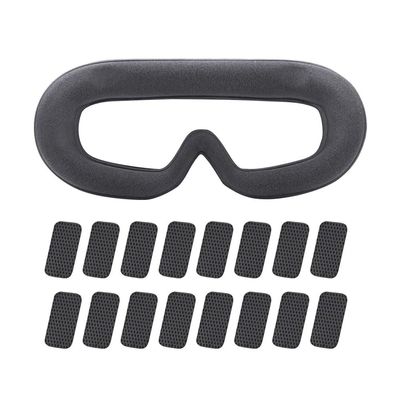 ABZEKH Drone Accessories for Drone Goggles Face Plate Replacement Kit for DJI AVATA 2 Face Mask Cover for Drone Flight Glasses Sponge Foam Eye Pads