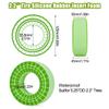2.2 tire Inserts,4PCS 2.2" Tires Silicone Rubber Insert Foam Waterproof for 132-134mm (5.25" OD) 2.2" Tires (Yellow) view 2