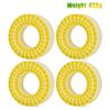 2.2 tire Inserts,4PCS 2.2" Tires Silicone Rubber Insert Foam Waterproof for 132-134mm (5.25" OD) 2.2" Tires (Yellow) view 3