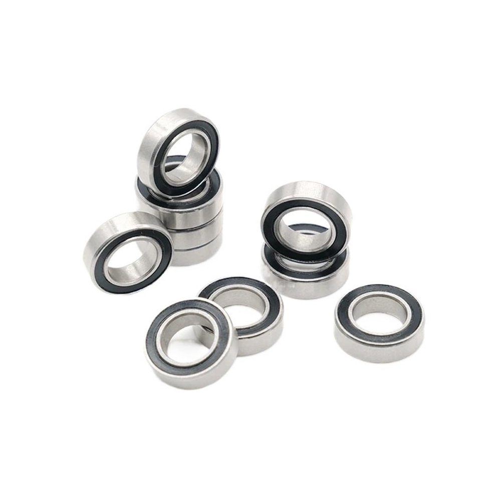10PCS 607 2RS 7x19x6 mm Front Engine Ball Bearing Double Sealed ABEC-7 C3 Bearings for NOVAROSSI .21 Off-Road 607RS RC Car T9H