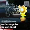 Sunflower Bubble Machine, roof Remote Control Bubble Machine, can Shake with Light, Suitable for Cars, Electric Cars, Bicycles, 10 Bubble Liquids view 3
