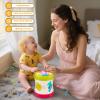 5 in 1 Baby Toy 0-6 Months Musical Early Learning Toy Drum for 1 Year Old with Light Toddler Sensory Toy for 1 2 Year Old Boy Girl Gifts view 3