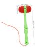OFFIGAM Interactive Boys and Girls Hammer Toy Pounding Hammer Squeaky Sound Green Plastic Mallet view 2