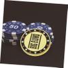 SOPOTUTU Metal Poker Dealer Button for Blind Chip Marker for Serious Gamers and Tournaments Smooth Edges for Easy Handling view 3