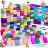 ARTPAR Air Dry Clay 156 Colors,Modeling Magic Clay for Kids Bulk Kit, Soft & Non Sticky,Non-Toxic Art and Crafts Supplies for Classroom Projects, Creative Toys Family Party Games for Boys & Girls view 1
