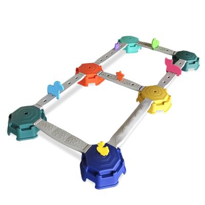 Edusense Stepping Stones for Kids, Indoor and Outdoor Balance Blocks Promote Coordination, Balance