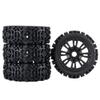 1/8 Scale Rc Buggy Badlands Tires and Wheels Compatible with Mugen MBX8 and Hyper Models view 1