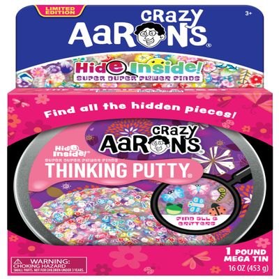 Crazy Aaron's MEGA Super Duper Flower Finds Thinking Putty - Made in USA