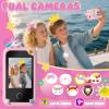 Kids Smart Phone Toys for Girls,Christmas Birthday Gifts for Girls Age 3-10 Kids Cell Phone Toys with 2.8" Touchscreen 20 Learning Games Dual Camera Music Player, 8G SD Card view 3