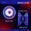 S2 Professional Yoyo for Kids, Responsive Yoyo for Beginner Adults, DNA Yo Yo with KK Bearing+ 10 Strings+ Yo-yo Bag (S2 Blue Red) view 3