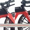 Kuasting 1:8 Scale Road Race Bike Toy Rider Die-Cast Mini Finger Bicycle Model DS Road Racing Bicycle DF Desktop Decoration DH Alloy Bike Action Figurine Toy for Cake Topper Crafts (Red) view 2