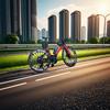 Kuasting 1:8 Scale Road Race Bike Toy Rider Die-Cast Mini Finger Bicycle Model DS Road Racing Bicycle DF Desktop Decoration DH Alloy Bike Action Figurine Toy for Cake Topper Crafts (Red) view 3
